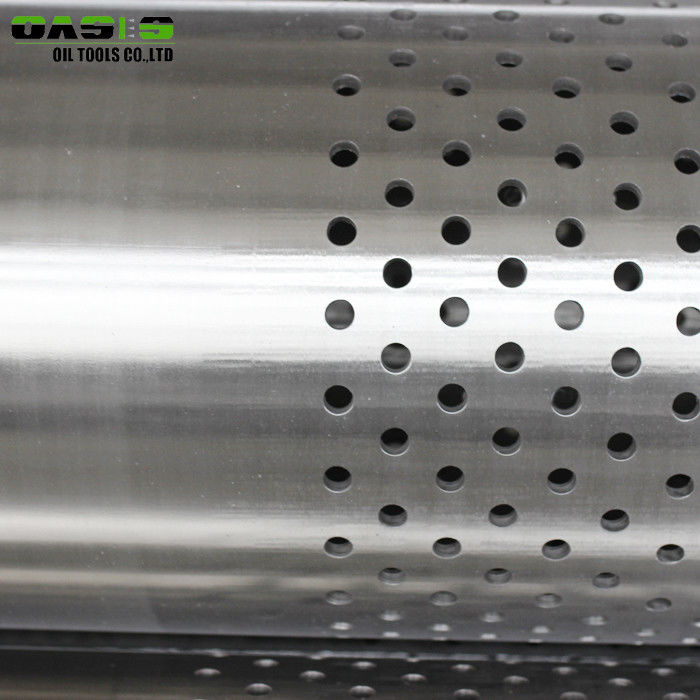 Building Perforated Stainless Steel Pipe API 5CT Standard K55 Steel Grade